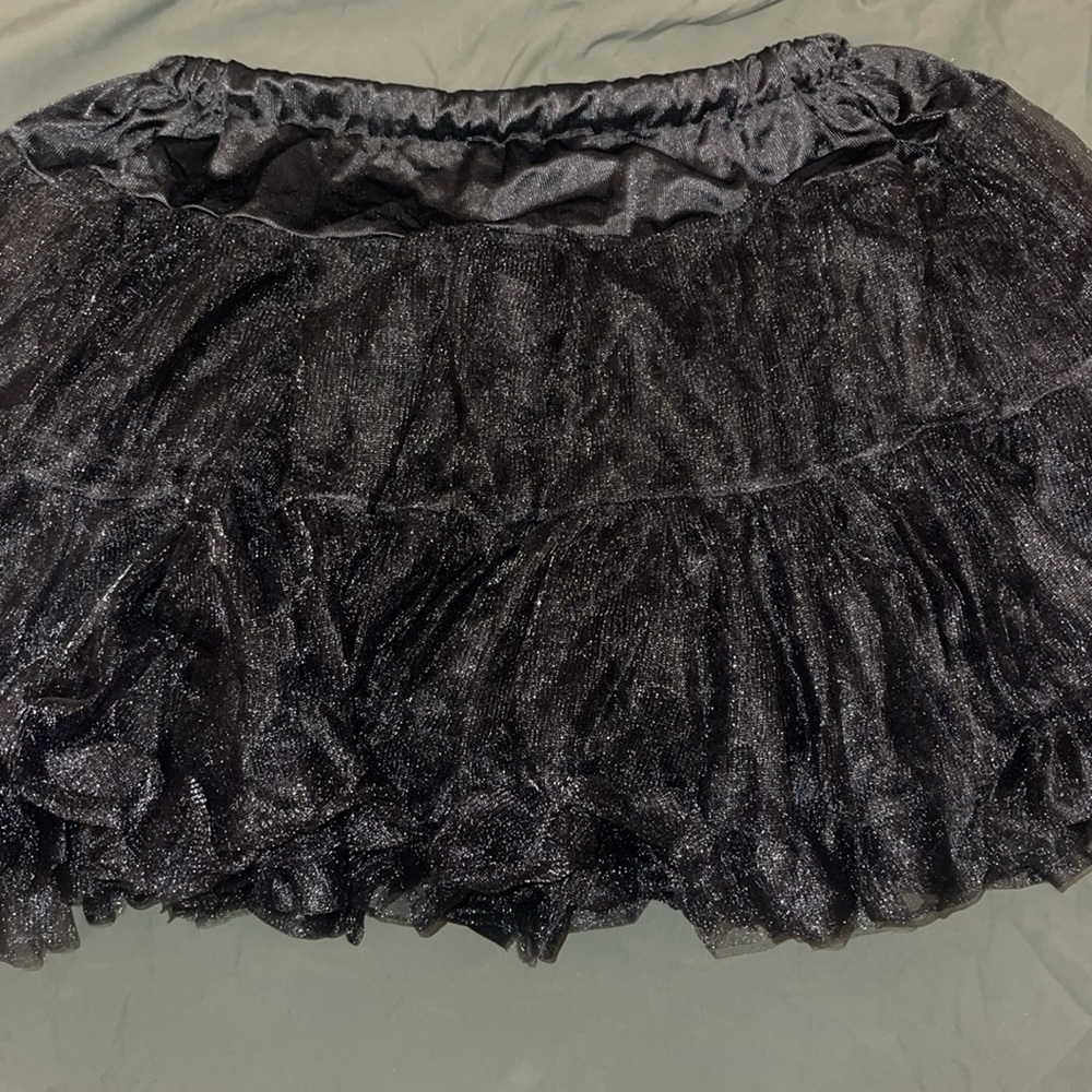 Plus size black petticoat